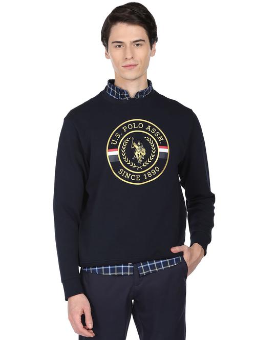 round neck front print tshirt  - 19405591 - Very Small Image - 1