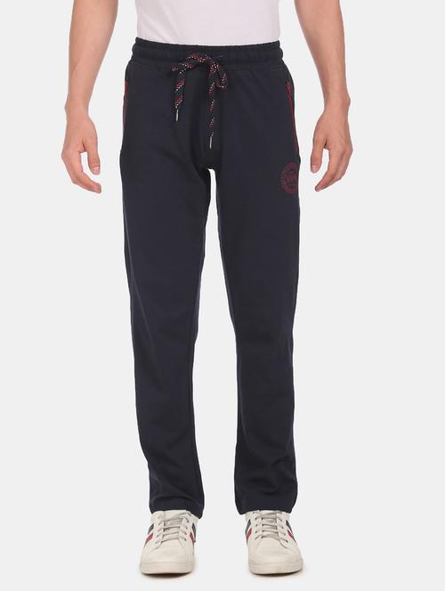 blue solid jogger - 19406410 - Very Small Image - 1