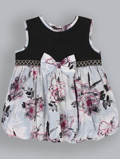 girls round neck sleeveless frock - 19406828 - Very Small Image - 1