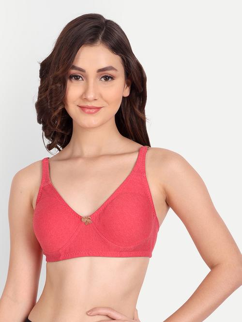 red cotton tshirt bra - 19408863 - Very Small Image - 1