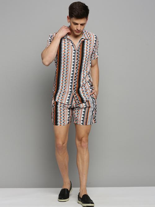 men printed loungewear - 19409409 - Very Small Image - 1