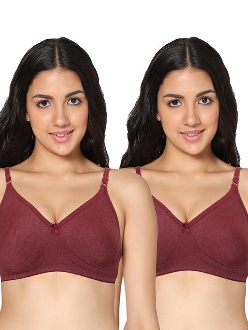 pack of 2 cotton t-shirt bra - 19409615 - Very Small Image - 1