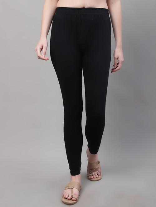 black cotton leggings - 19409722 - Very Small Image - 1