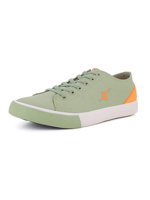green canvas lace up sneakers - 19410189 - Very Small Image - 1