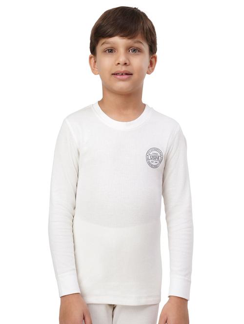 white cotton top thermal - 19411550 - Very Small Image - 1