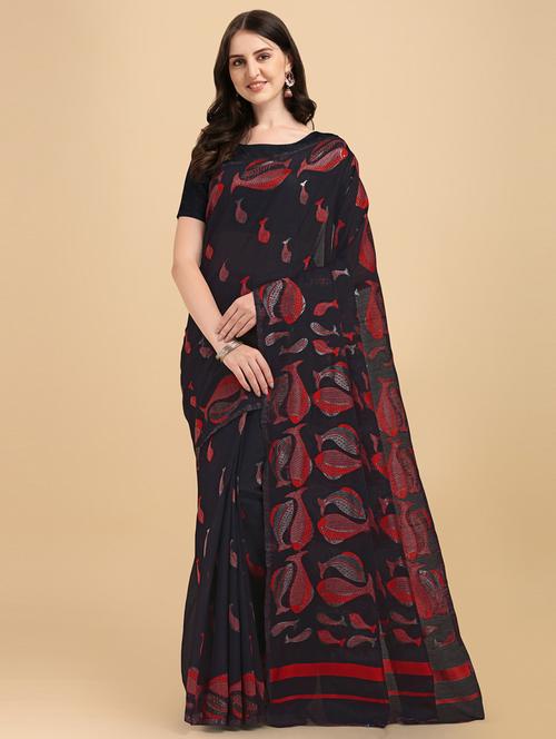 printed patola saree with blouse - 19413154 - Very Small Image - 1
