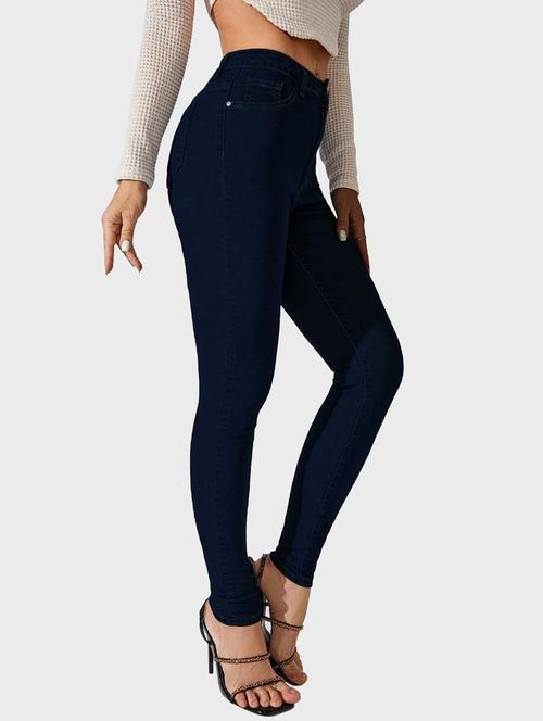 women's plain skinny fit jeans - 19414504 - Very Small Image - 1