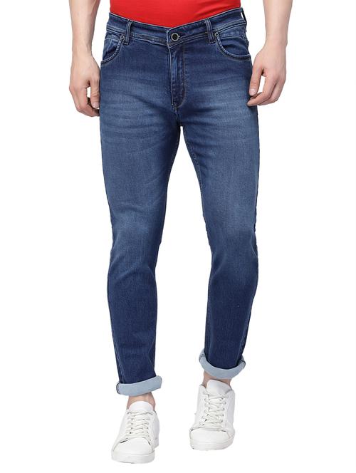 mens slim fit plain jeans - 19415143 - Very Small Image - 1