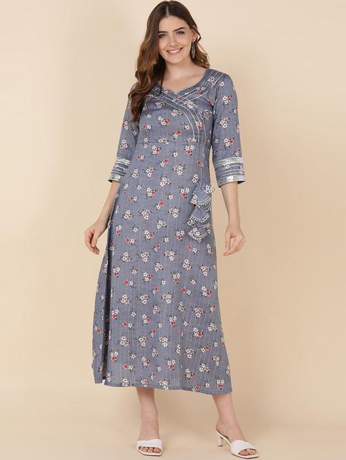 women's a-line kurta - 19415816 - Very Small Image - 1
