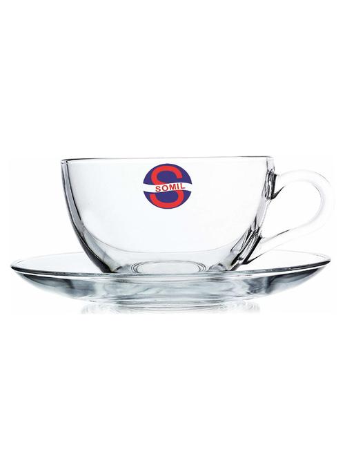 transparent glass coffee, tea cup/ mug -b91 - 19417551 - Very Small Image - 1
