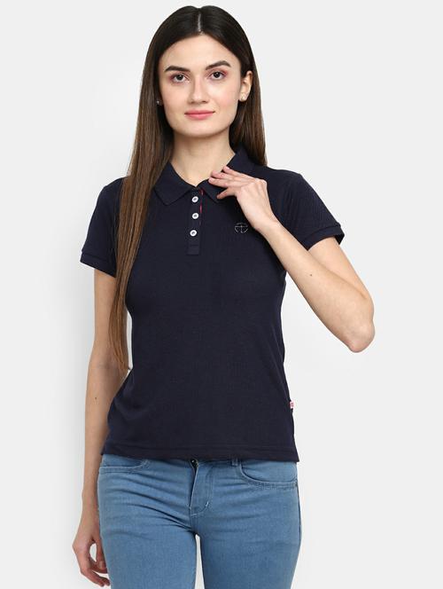 women's plain polo neck t-shirt - 19420707 - Very Small Image - 1