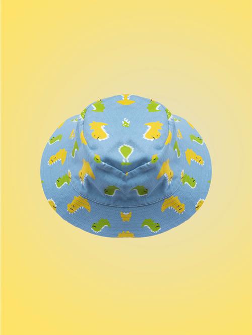 blue printed bucket hat - 19422673 - Very Small Image - 1