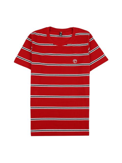 red printed t-shirt - 19422790 - Very Small Image - 1