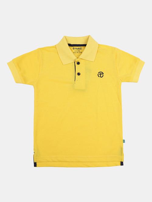yellow solid t-shirt - 19422969 - Very Small Image - 1