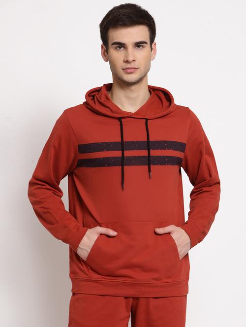 mens chest print sweatshirt - 19430406 - Very Small Image - 1