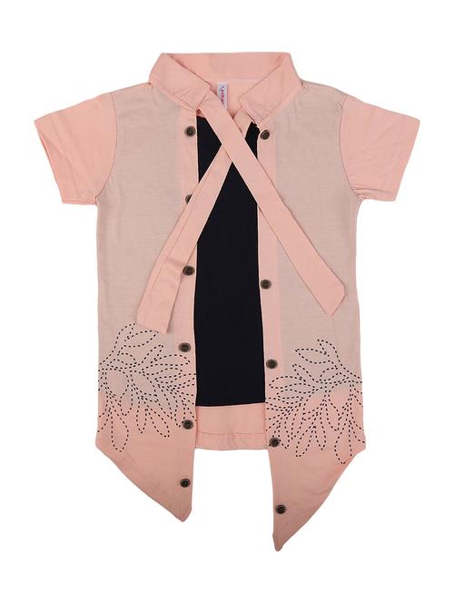 pink solid regular tee - 19430487 - Very Small Image - 1