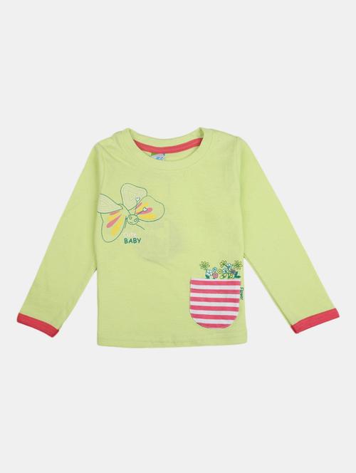 girls round neck regular tee - 19430961 - Very Small Image - 1