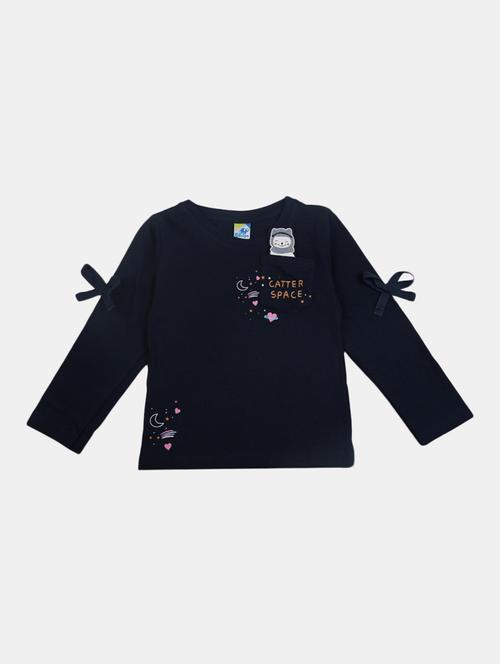 blue cotton tee - 19430964 - Very Small Image - 1