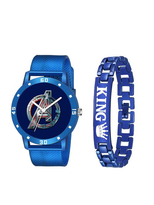 men analog watch with bracelet - 19431123 - Very Small Image - 1