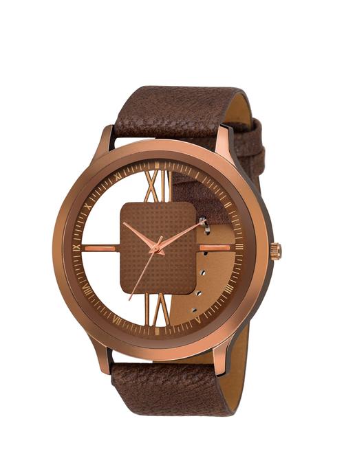 men leatherette analog watches - 19431140 - Very Small Image - 1