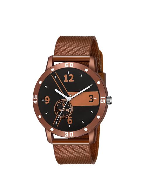 black leatherette watch - 19431519 - Very Small Image - 1