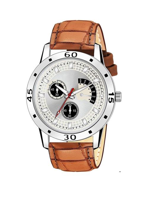 white leather watch - 19432102 - Very Small Image - 1