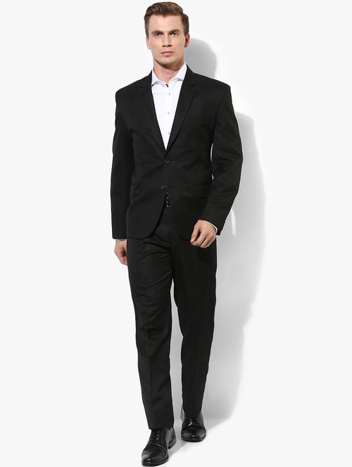 black solid 2-piece suits suit - 19433268 - Very Small Image - 1