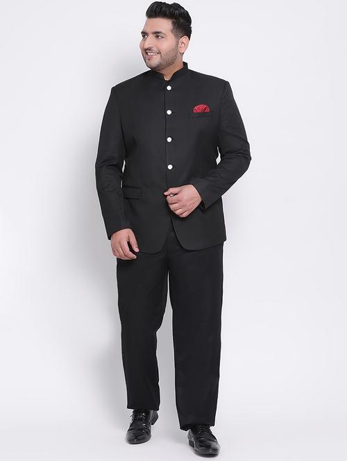 black solid 2-piece suits suit - 19433308 - Very Small Image - 1