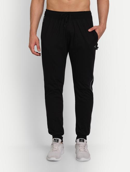 men solid mid rise full length jogger - 19433431 - Very Small Image - 1