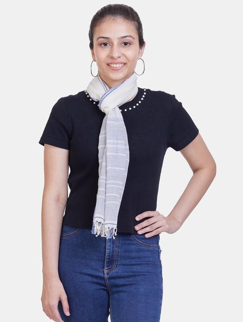 white striped scarf - 19434538 - Very Small Image - 1