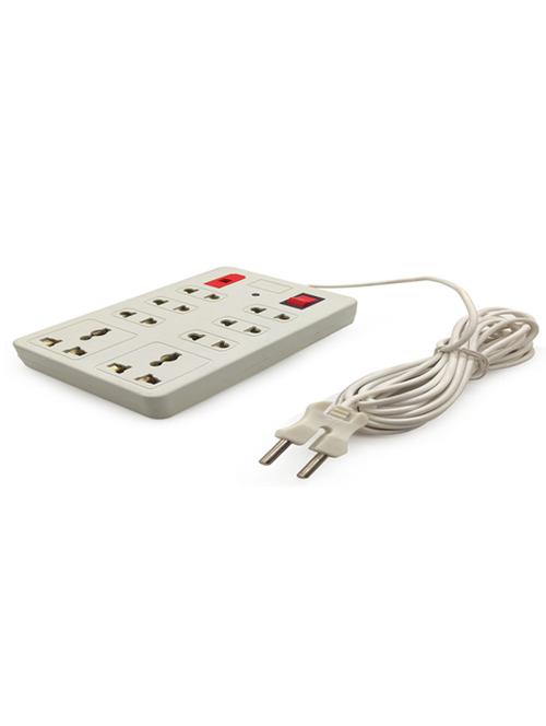 rsct mini extension universal multi plug extension board 8  socket extension boards (white, 2 m) - 19435137 - Very Small Image - 1