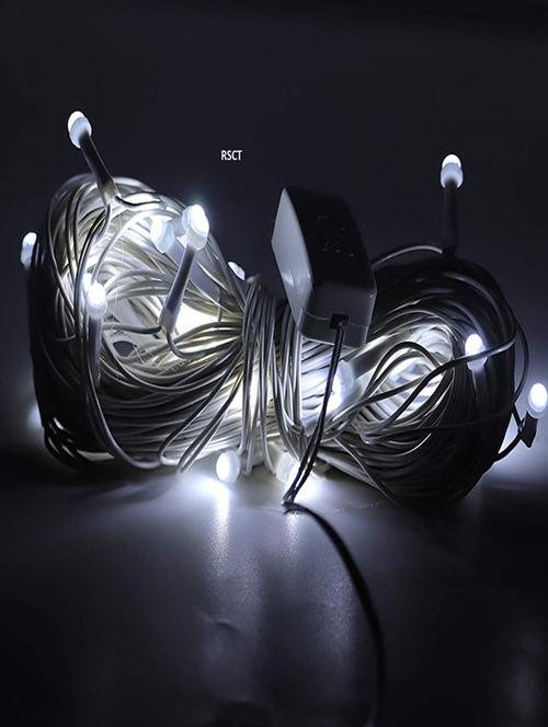 rsct 15 meter  led decorative pixel led string/rice light single colour diwali led ladi string light for home decor (white) - 19435237 - Very Small Image - 1