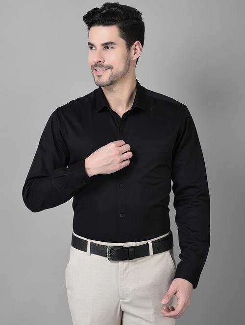 mens solids formal shirt - 19435865 - Very Small Image - 1