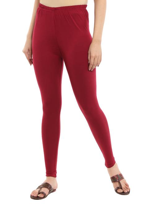 red cotton leggings - 19436140 - Very Small Image - 1