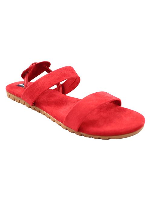 red back strap sandal - 19451981 - Very Small Image - 1
