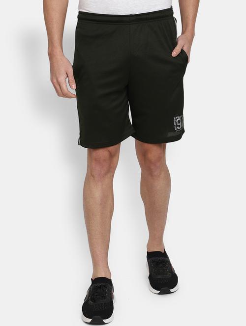mid rise solid shorts - 19454835 - Very Small Image - 1