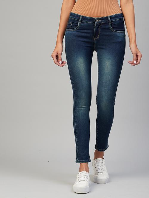 women washed high rise jeggings - 19471062 - Very Small Image - 1