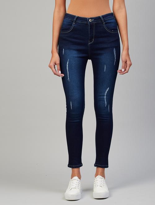 women washed high rise jeggings - 19471064 - Very Small Image - 1