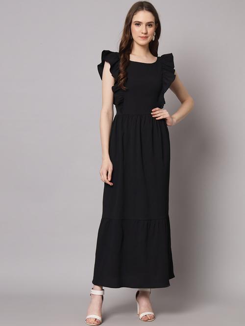 women's shift solid dress - 19472089 - Very Small Image - 1