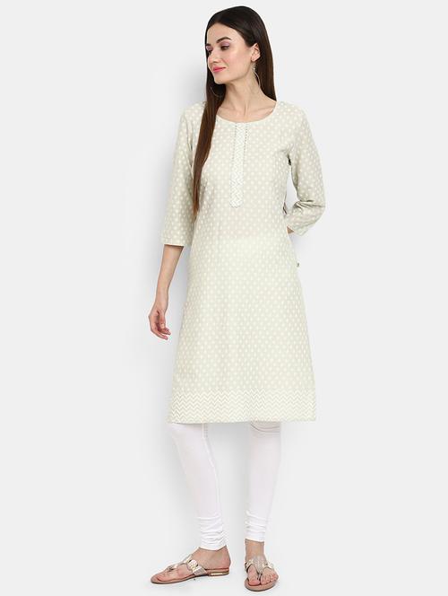 women's straight kurta - 19472146 - Very Small Image - 1