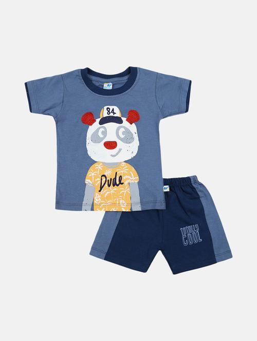 Boys Printed Shorts Set - 19474210 - Very Small Image - 1