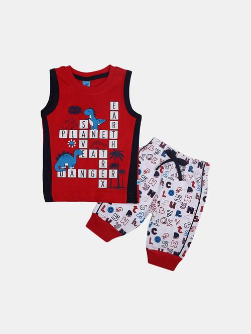 boys printed jogger set - 19474247 - Very Small Image - 1