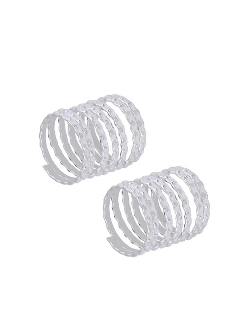 Silver Plated Toe Ring - 19474469 - Very Small Image - 1