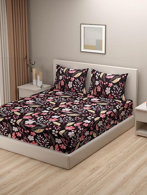 printed bedsheet with pillow covers - 19478006 - Very Small Image - 1