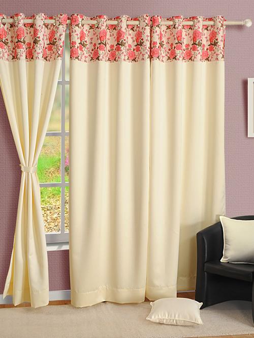 swayam printed long curtain - 19478778 - Very Small Image - 1