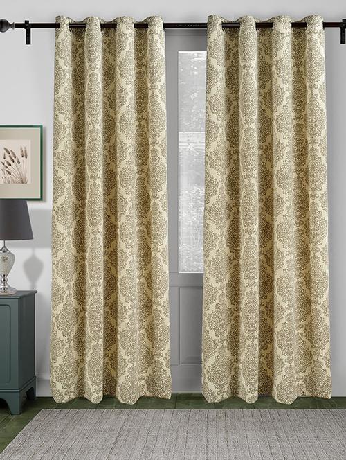 swayam printed long curtain - 19479069 - Very Small Image - 1