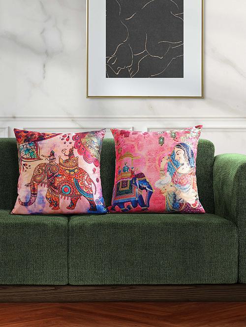 swayam printed cushion covers - 19479694 - Very Small Image - 1