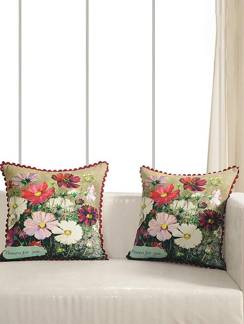 swayam printed cushion covers - 19479724 - Very Small Image - 1