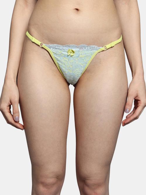 laced thong panty  - 19480953 - Very Small Image - 1