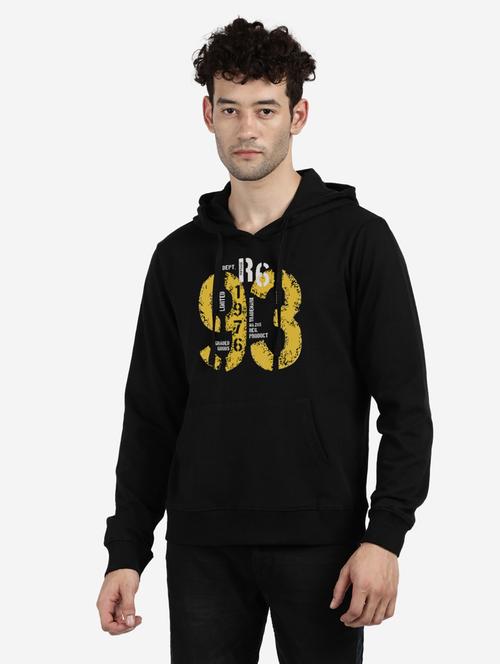 mens front print sweatshirt - 19481447 - Very Small Image - 1